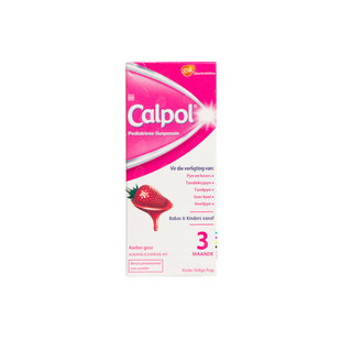 Calpol Paediatric Suspension Strawberry Flavour 100ml x 20