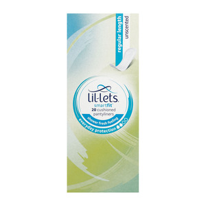 Lil-Lets Everyday Pantyliners Unscented 20s