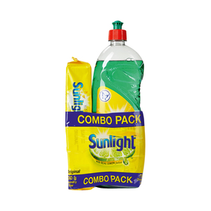 Sunlight Dish Liquid&laundry Bar B/pack