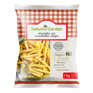 Natures Garden Straight Cut Ovenbake Chips 1kg