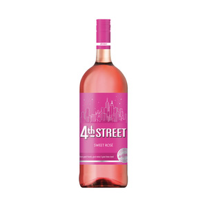 4th Street Natural Sweet Rose Wine 1.5l