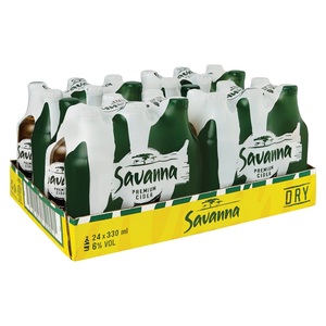 Savanna Cider Dry 330ml x 24