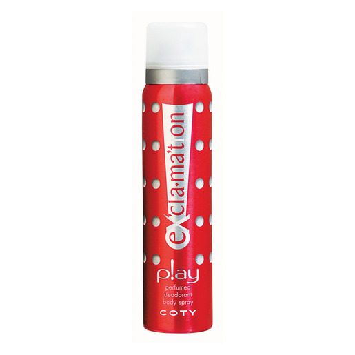 Exclamation Play Deodorant Body Spray 90ml PnP