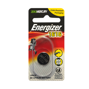 Energizer Lithium Coin Battery 1616