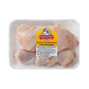 County Fair Chicken Braaipack 5s - Avg Weight 920g