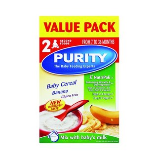 Purity 2nd Stage Cereal Banana 450g