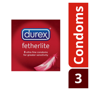 Durex Condoms Featherlite x 3