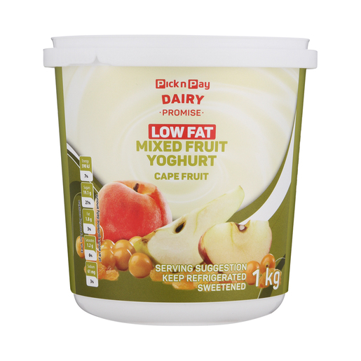 Pnp Low Fat Cape Fruit Yoghurt Kg Pnp