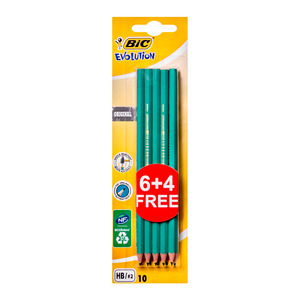 BIC Eco Graph Pencil 6+4 Free