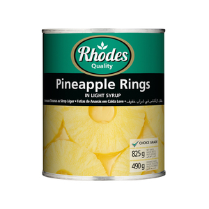 Rhodes Pineapple Rings 825g