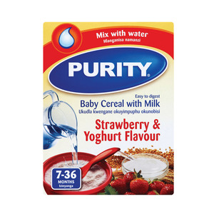 Purity Inf Cereal Stage2 Strawberry & Yoghurt 200g