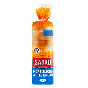 Sasko More Slices White Bread 700g