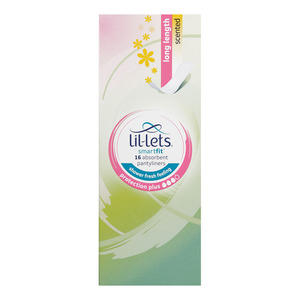 Lil-lets Ultra Scented Pantyliners Long 16s