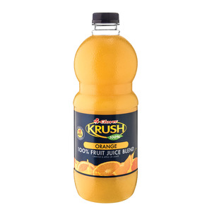 Krush 100% Orange Krush Frui t Juice Blend 1.5 L