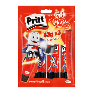 Pritt Glue Stick 42g 3s