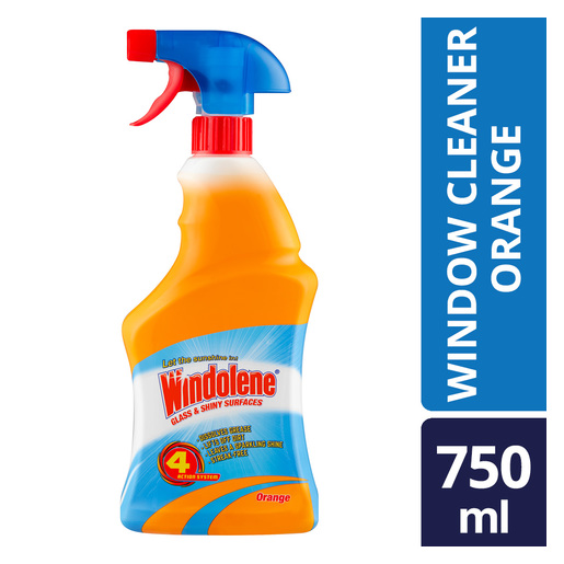 Windolene Orange Glass Cleaner Trigger 750ml X 540 Pnp 0919