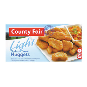 County Fair Light Chicken Breast Nuggets 400g