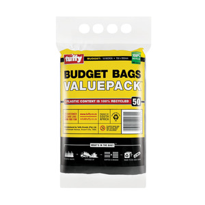 Tuffy Budget Bags Valuepack Black 50s