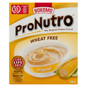 Bokomo Pronutro Wheat Free Original 750g