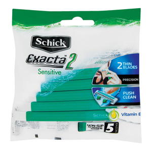 Schick Exacta 2 Sensitive Disposable Razor 5s