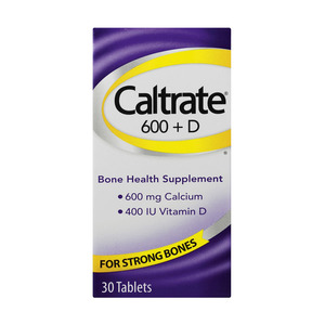 Caltrate 600+D Bone Health Supplement 30s