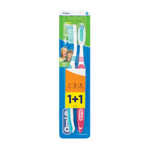 Oral B Toothbrush 3 Effect Natura Fresh 40 Med 2ea