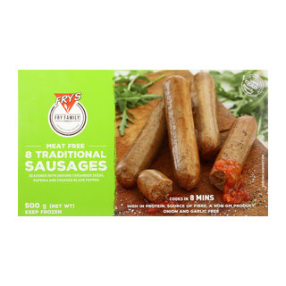 Fry's Vegan Traditional Sausages 500g x 20