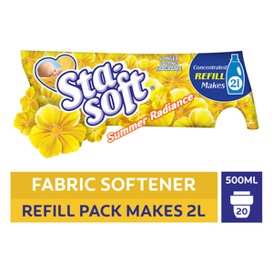 Sta Soft Summer Fresh Fabric  Softener Refill 500ml x 36