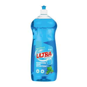 PnP Ultra Dishwashing Liquid Anti- Bacterial Mint 1.5l