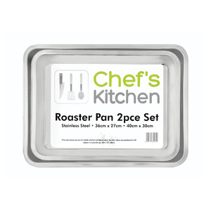Chef's Kitchen Roaster Pan Set