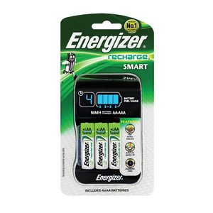 Energizer Smart Charger + AA Batteries 4s