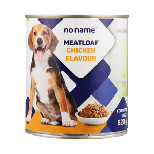 PnP No Name Meatloaf Dog Food Chicken Flavour 820g