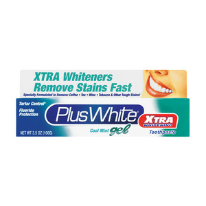 Plus + White Whitening Gel Toothpaste 100g