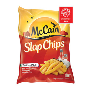 McCain Traditional  Style Slap Chips 1kg
