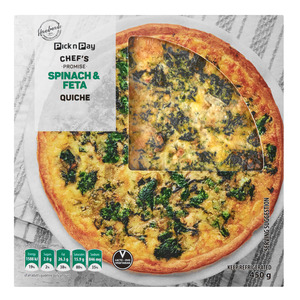 PnP Spinach And Feta Quiche 450g