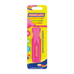 Penflex Pink Highlighter 1ea