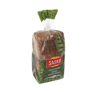 Sasko Low GI Dumpy Seeded Brown Bread 800g