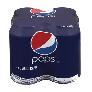 Pepsi Regular 330ml x 4