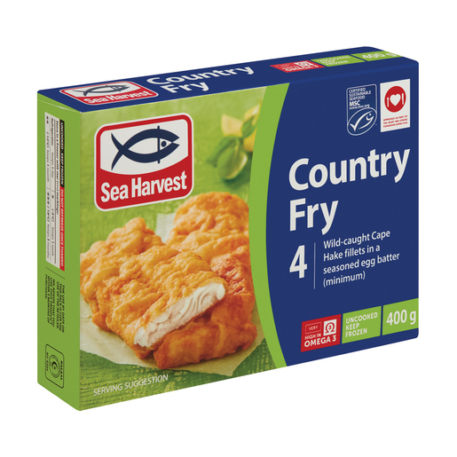 Sea Harvest Country Fry Traditional 400g Pnp