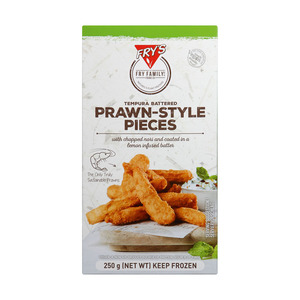 Fry's Tempura Prawn-Style Vegetarian Pieces 250g