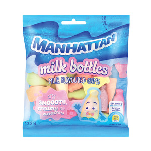 Manhattan Candyland Milk Bottles 125g