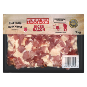 PnP Diced Bacon 1kg