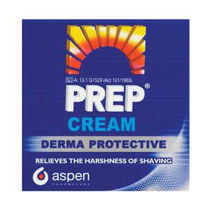Prep Derma Protective Shaving Cream In Jar 100g