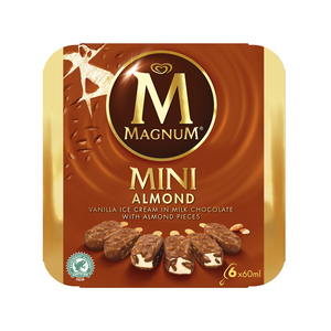 Ola Magnum Ice Cream Mini Almond 6s