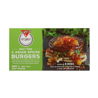 Fry's Vegetarian Asian Spiced Burgers 320g x 20