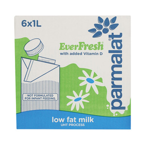 Everfresh 2% Low Fat Long Life Milk 1l  x 6
