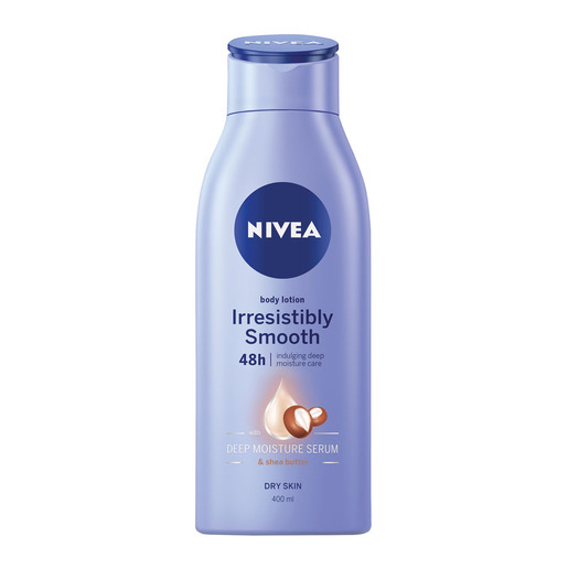 NIVEA Irresistibly Smooth Body Lotion 400ml PnP