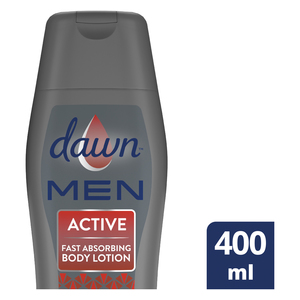 Dawn Body Lotion For Men Active 400ml x 48