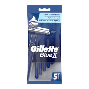 Gillette Blue II Regular Razors 5s