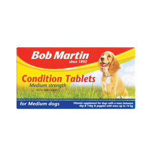 Bob Martin Conditioning Tablets M  edium Dogs 50ea